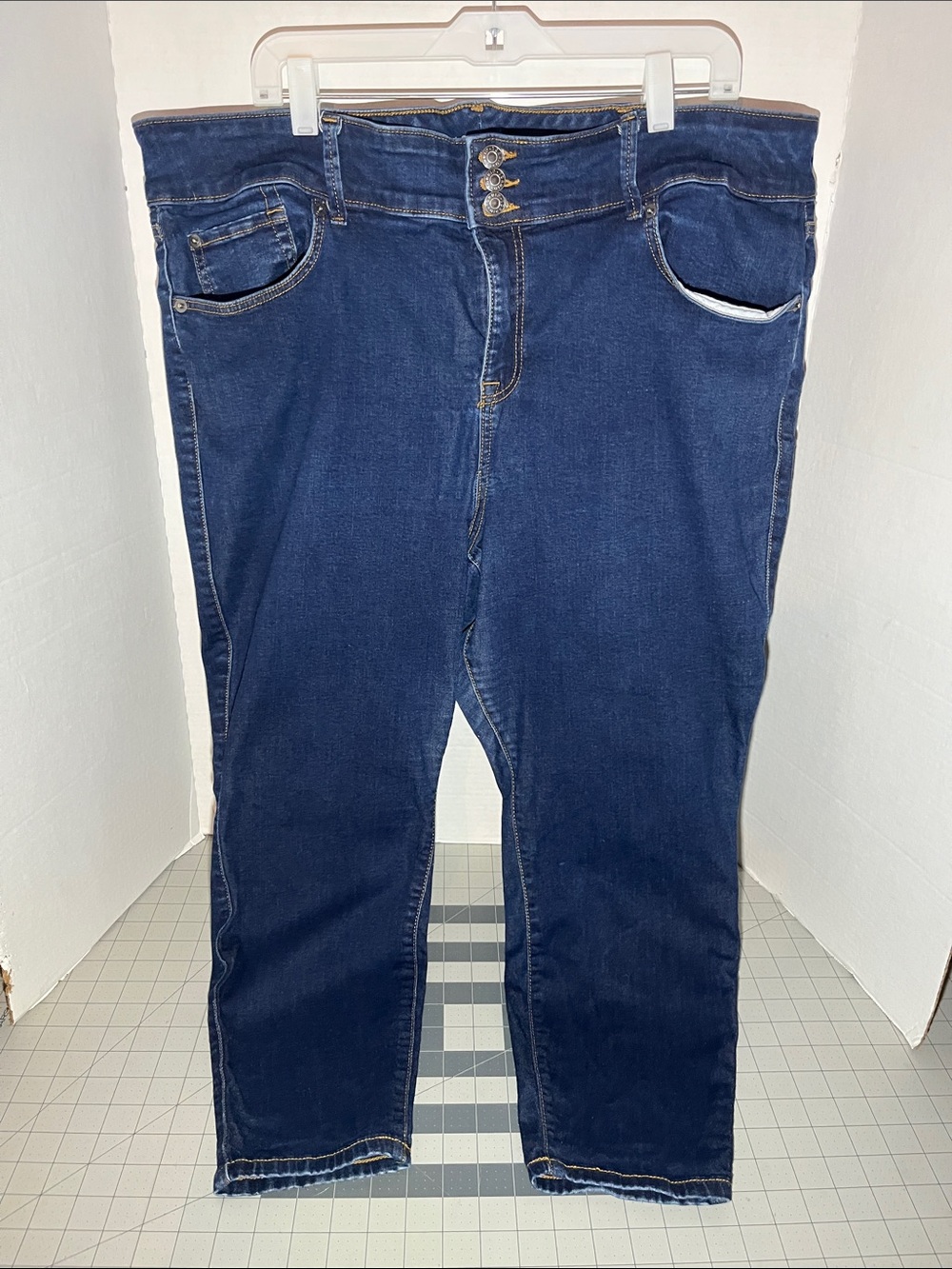 torrid Dark Blue High-Rise Stretch Jeggings